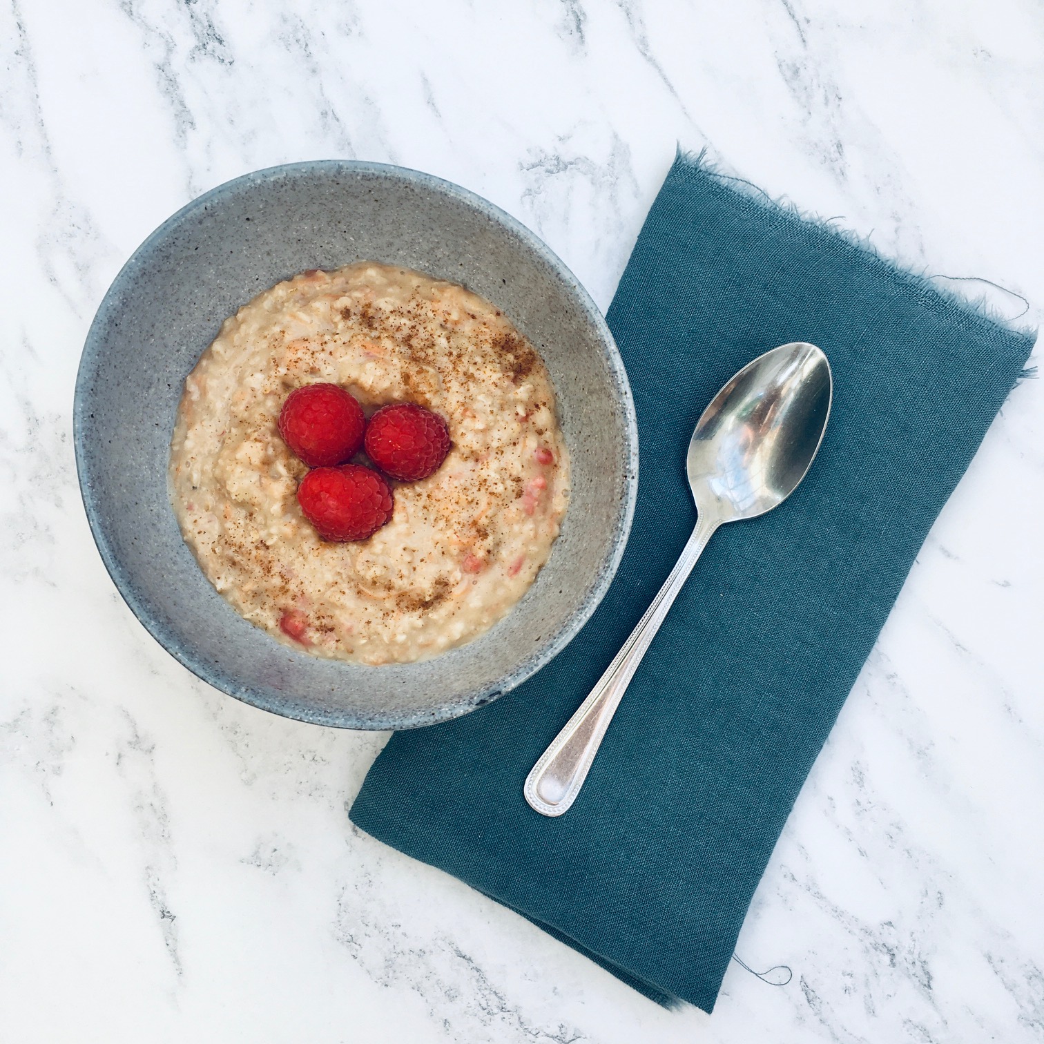 Carrot & Raspberry Porridge